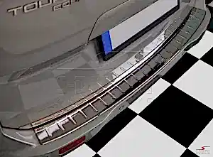 Ford Courier Uyumlu Krom Arka Tampon Eşiği 2014 Üzeri