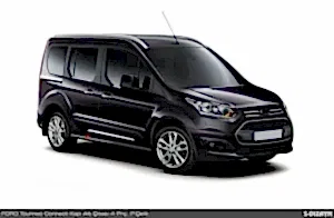 Ford Connect Uyumlu Krom Yan Kapı Çıtası Altı 4 Parça. 2015 Üzeri