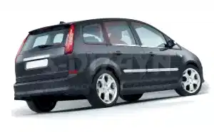Ford C-Max Uyumlu Krom Yan Kapı Çıtası 4 Parça 2003-2010