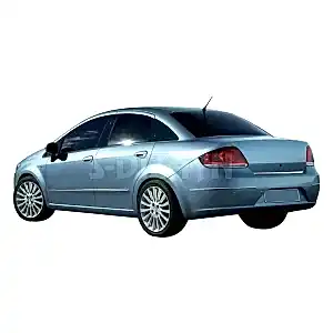 Fiat Linea Uyumlu Krom Bagaj Alt Çıtası 2007 Üzeri