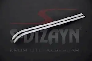 Fiat Fiorino Uyumlu Krom Sürgülü Kapı Çıtası 2 Parça 2008 Üzeri