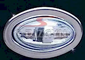 Citroen C2 Uyumlu Krom Sinyal Çerçevesi 2 Parça 2003-2009