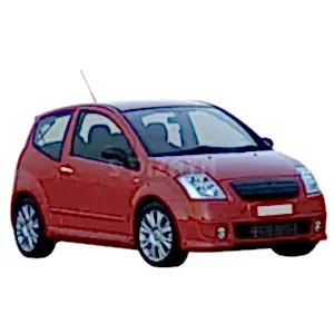 Citroen C2 Uyumlu Krom Kapı Kolu 2 Kapı 2003-2009