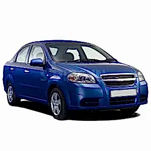 Chevrolet Aveo Uyumlu Sedan Krom Kapı Kolu 4 Kapı 2006-2010 (Çift Delikli)