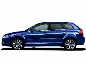 Audi A3 Uyumlu Krom Cam Çıtası 6 Parça 2004-2012