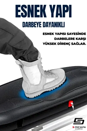 Araç Üzeri Port Bagaj Karbon Fiber Desen 520 Litre Enjeksiyon Plastik