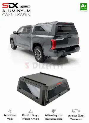 Sdx Toyota Hilux 8 Aluminyum Pro Camlı Kabin 2015 Üzeri