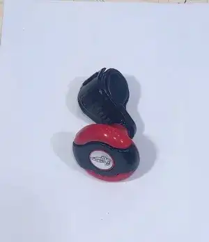 Kırmızı-Siyah Dönebilen Vites Topuzu Karakter Stickerlı