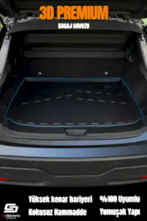 S-Dizayn Audi A6 E-Tron 3D Pro Bagaj Havuzu 2025 Üzeri A+ Kalite