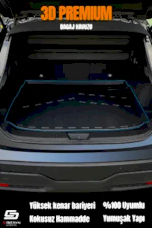 S-Dizayn Volvo EX30 3D Pro Havuzlu Paspas ve Bagaj Havuzu Seti (2'li SET) 2025 Üzeri A+ Kalite thumb 5