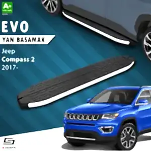Jeep Compass 2 Evo Aluminyum Yan Basamak 173 Cm 2017 Üzeri