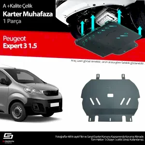 S-Dizayn Peugeot Expert 1.5 Çelik Karter Muhafaza Koruma 2016 Üzeri A+ Kalite
