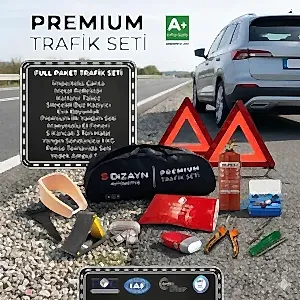 S-Dizayn Premium Araç Trafik Seti Full Paket 12 Parça