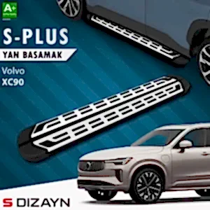 S-Dizayn Volvo Xc90 Makyajlı Benzinli S-Plus Gri Yan Basamak 203 Cm 2024 Üzeri A+ Kalite