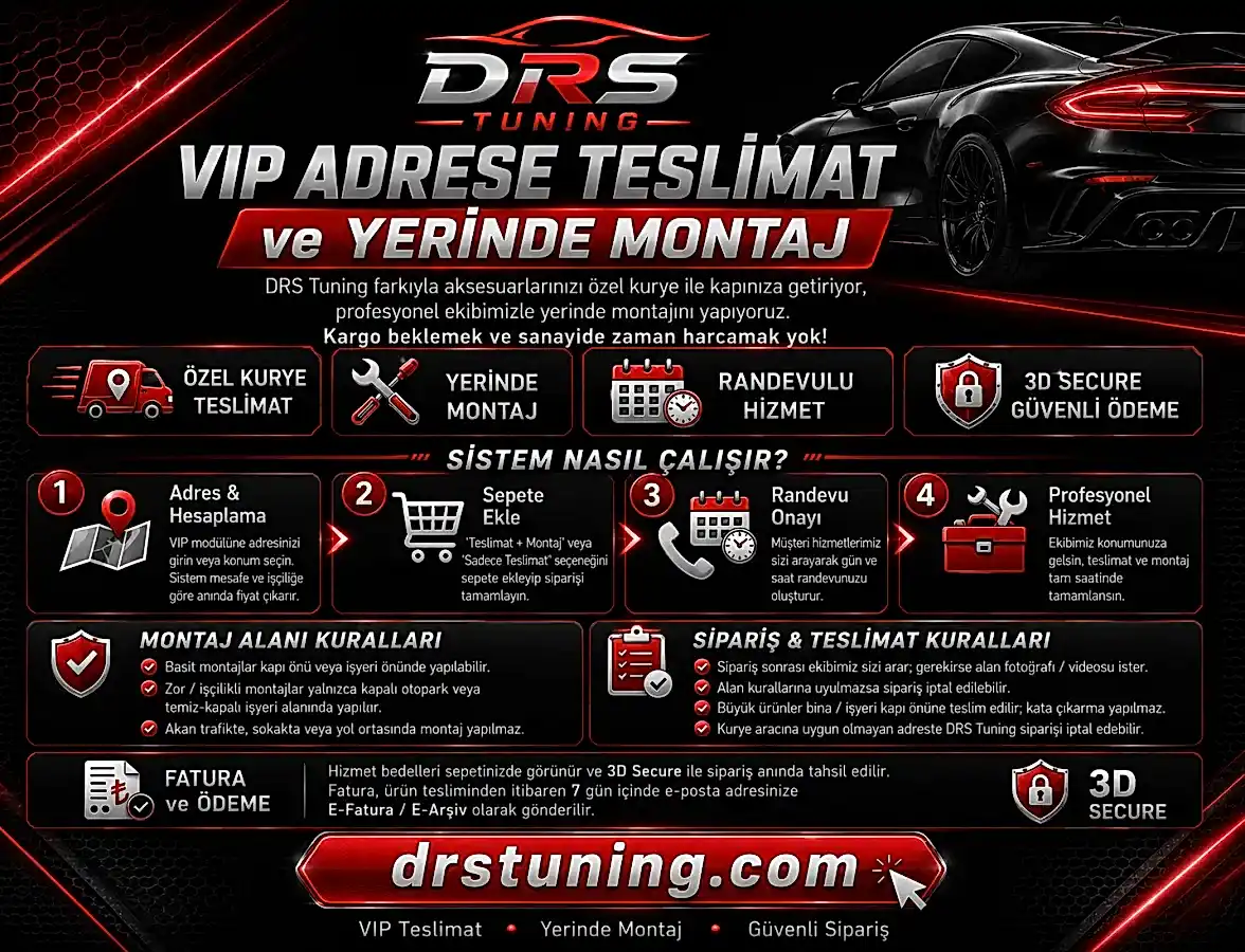 DRS Tuning Kampanyası Afişi